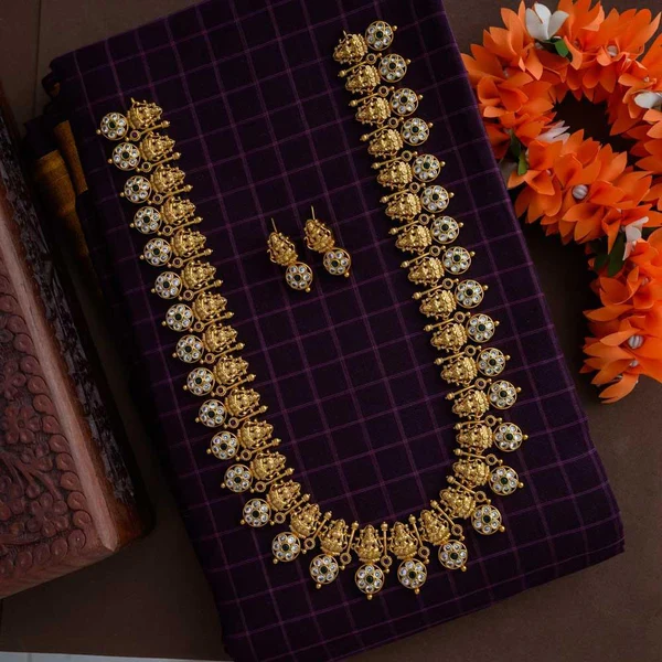 Antique Lakshmi Coin Haram set